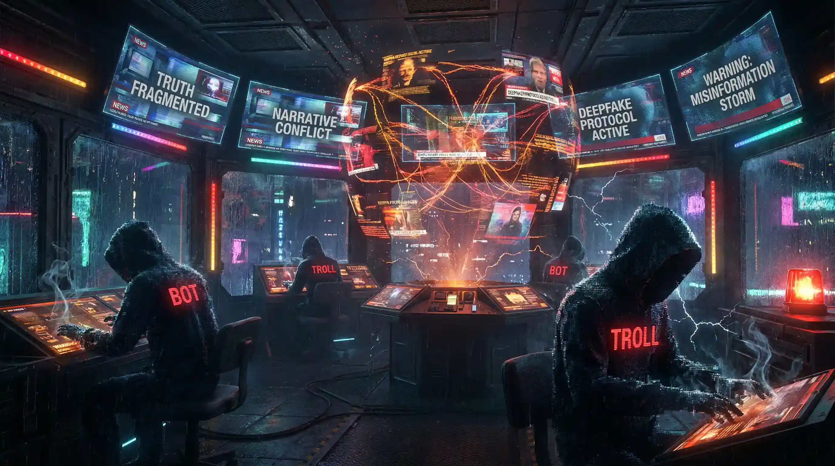 El caos de la desinformación: mentiras virales destruyendo la verdad